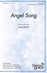 Angel Song Unison choral sheet music cover